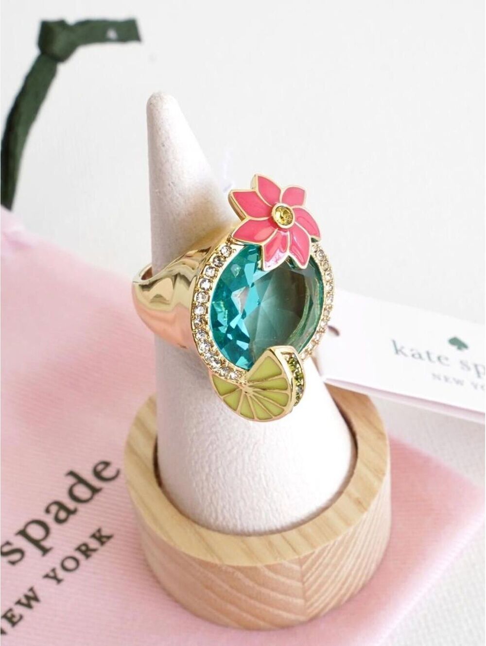 Kate Spade Out of Office Cocktail Ring Size 6